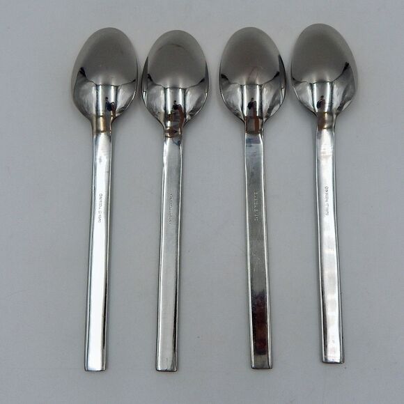 Oneida Illumina 18/10 Table Place Oval Soup Spoons Stainless Flatware 7 In - Picture 4 of 11